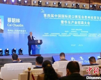 贵州在上海举办经贸交流会暨华东产业招商大会